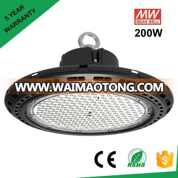 2018 wholesale UL DLC listed IP65 dimmable 200w gym led high bay light 150w